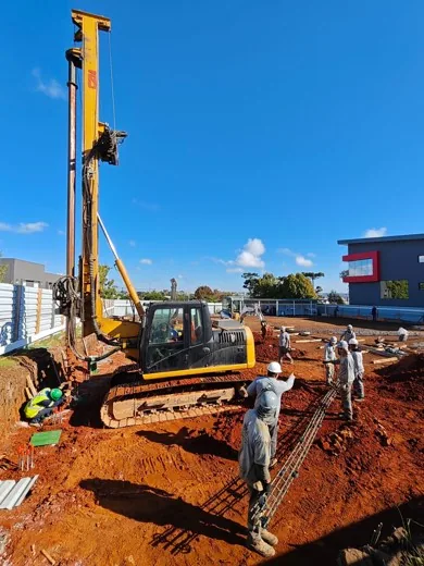 Obras Iron Fundações